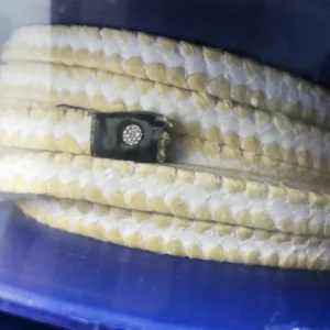 White PTFE Packing With Aramid Corners