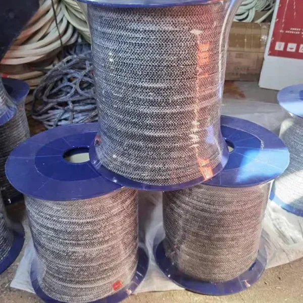 Okrum Rope Packing Carbon Fiber Packing Rope | High-Temp Braided Gland Rope