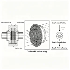 carbon fiber packing application