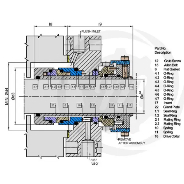 Double Cartridge Mechanical Seal - Image 4