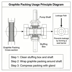 graphite packing application