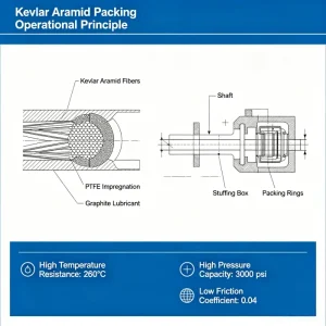 kevlar aramid packing application