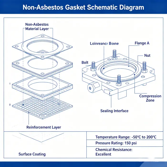non asbestos gasket application