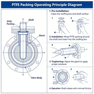 ptfe packing application