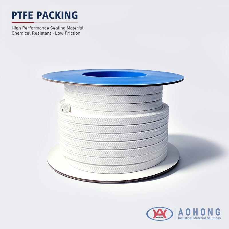 Pure PTFE Gland Packing With Oil