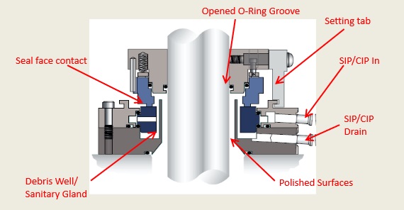 single mechanical seal