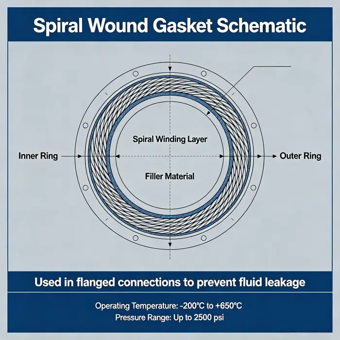 spiral wound gasket application