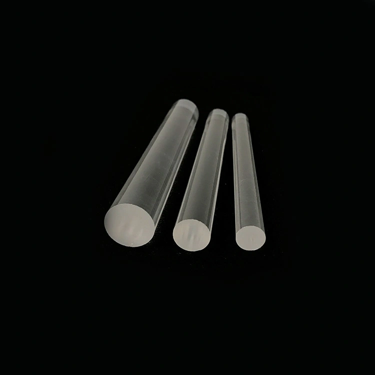 Clear Fused Quartz Rod