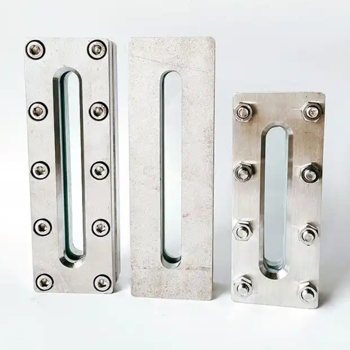 flat gauge glass application