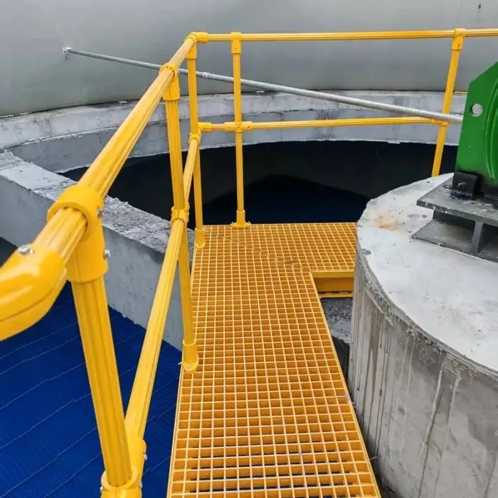 FRP walkway grating for chemical plants