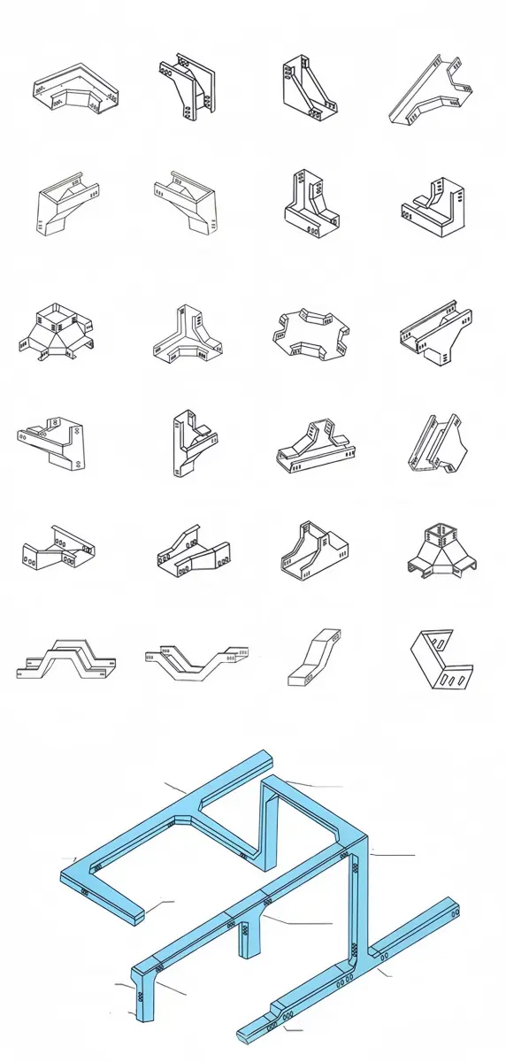 FRP Cable Tray Fittings