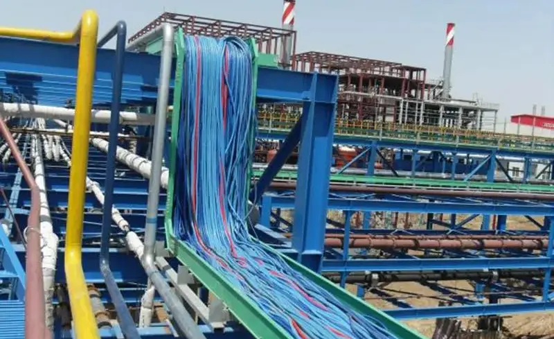 FRP cable trays and fiberglass cable management applications
