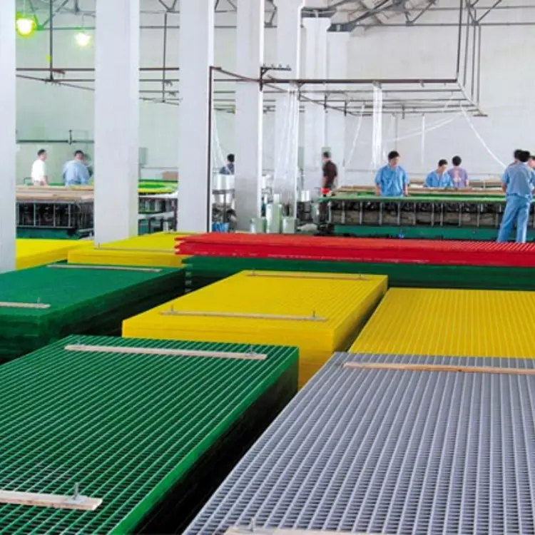 FRP gratings and fiberglass grating applications