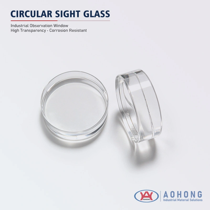 Quartz Round Sight Glass