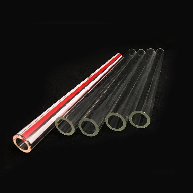 High clarity tubular sight glass for direct level observation