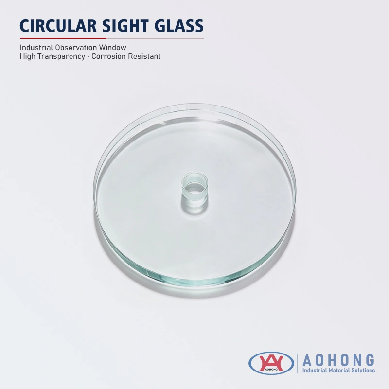 Round Sight Glass with Hole