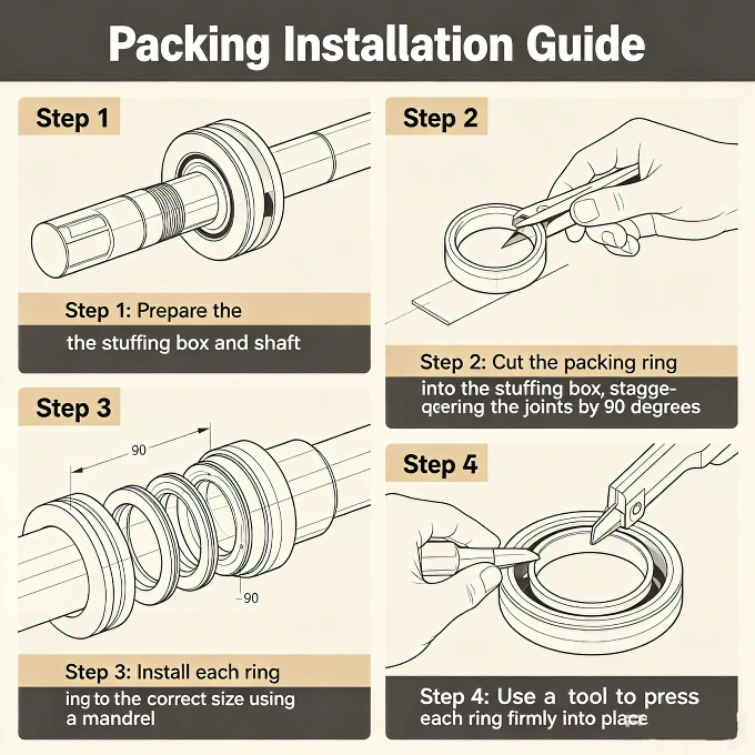 Gland Packing Installation Guide