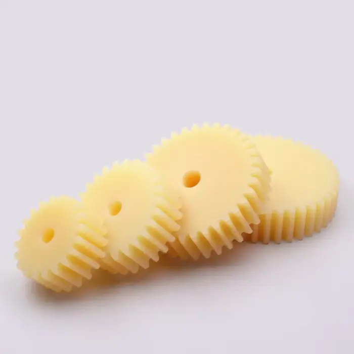 Custom cast nylon PA6G gear for industrial packaging machine