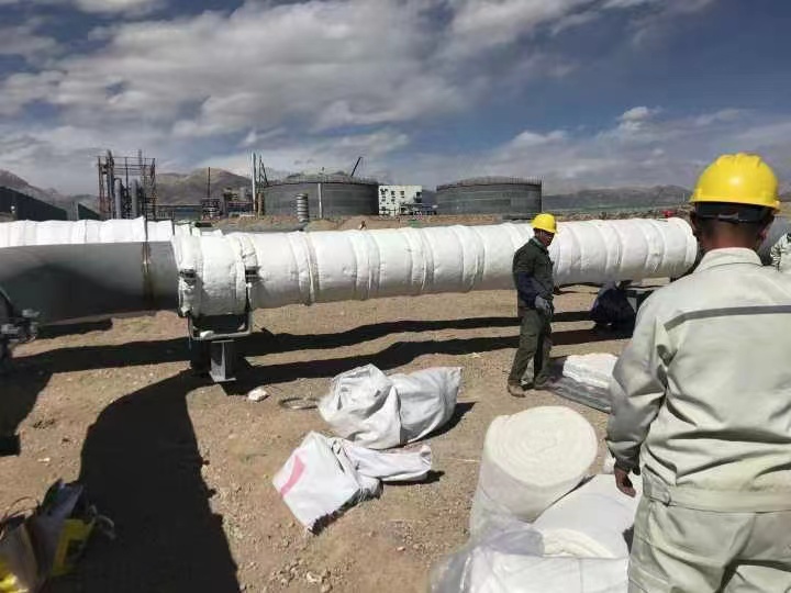 Ceramic Fiber Cloth for Pipe Insulation